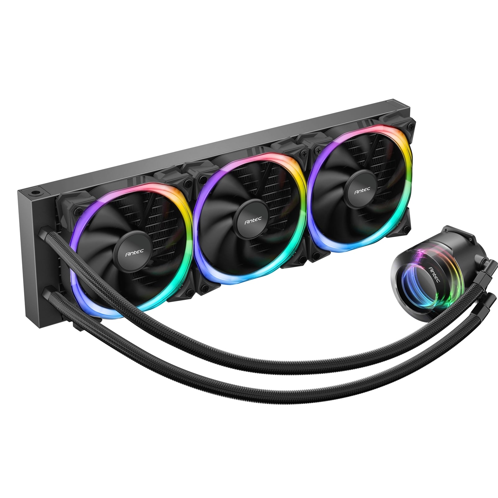 ANTEC Vortex 360 ARGB AiO Liquid CPU Cooler - 360mm Aluminum ANTEC Vortex 360 ARGB AiO Liquid CPU Cooler - 360mm Aluminum